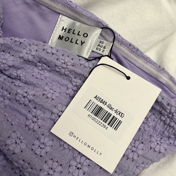 BNWT Hello Molly Strapless Midi Dress - Picture 4 of 6